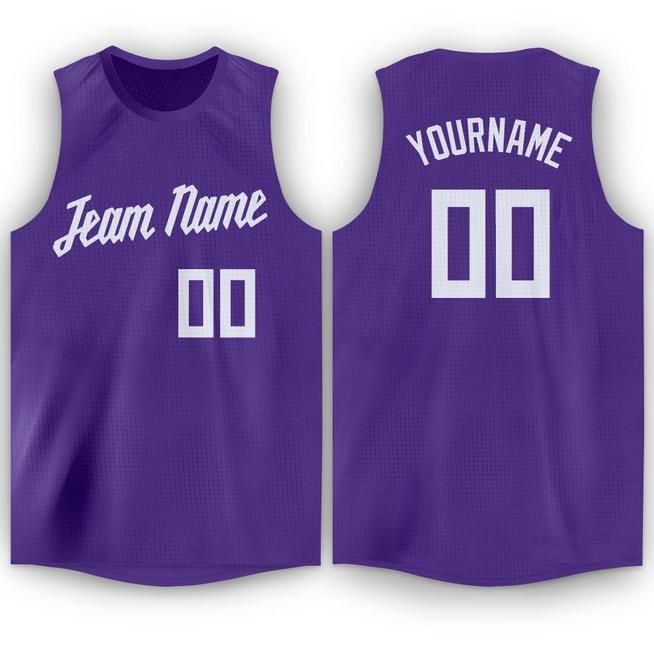 Aitrony Custom Purple White Round Neck Basketball Jersey Customize Your Own Basketball Jersey - Mesh.jpg